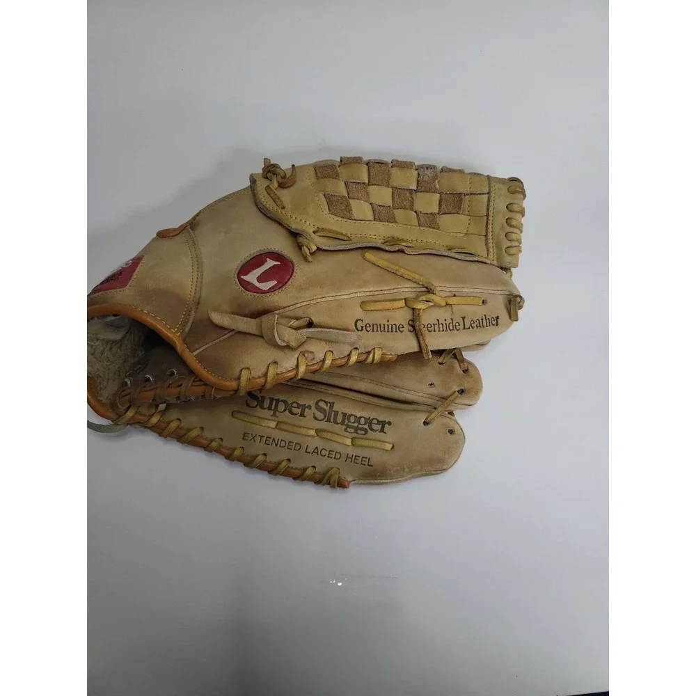 Louisville Slugger LPS8 Baseball Softball Glove 13.5 RHT Brown Steerhide Leather